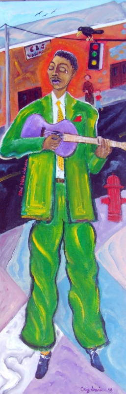 Blind Willie Johnson by artist Craig Irvin